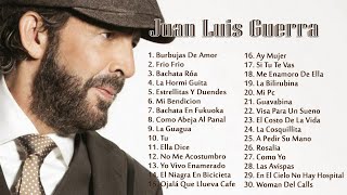 Juan Luis Guerra EXITOS EXITOS EXITOS Sus Mejores Canciones  Juan Luis Guerra Mix Nuevo 2018 [upl. by Bashee]