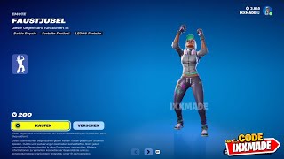 Fortnite  Item Shop  Fist Pump  Showcase [upl. by Einrae203]