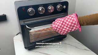 Cara membuat Dehydrate Strawberry menggunakan Air Fryer Cubic EAF 888 dari Ecohome [upl. by Nevad]