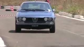 Alfetta GT prova cronometro a Larino [upl. by Neelhtac]