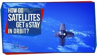 How Do Satellites Get amp Stay in Orbit [upl. by Sybille]