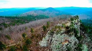 Drone Video of The Ouachita Mountains in West Central Arkansas [upl. by Eduam]