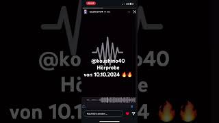 Koushino Hörprobe 10102024 🔥 deutschrap rap koushino tn [upl. by Auqined]