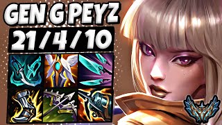 Kaisa vs Kalista ADC  Gen G Peyz  Korea Challenger Patch 1324 ✅ [upl. by Yleen617]