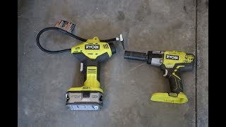 Ryobi ONE Cordless Power Tire Inflator and Impact Wrench [upl. by Raynata]