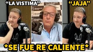 💥LONGOBARDI se HIZO la VICTIMA y abandonó la RADIO re CALIENTE en el PASE con JONI VIALE [upl. by Fihsak]