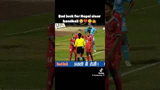 Nep Vs India Saff women football Match Bad luck for Nepal nepalfootball nationalteam powerofshe [upl. by Blas516]