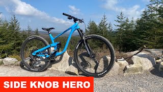 Kona Process 134 CR DL Live first ride review [upl. by Lemor]