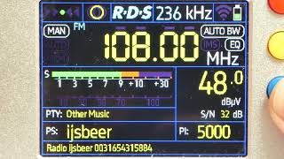 FMDX 1080 Radio Ijsbeer Pirate station [upl. by Suillenroc73]