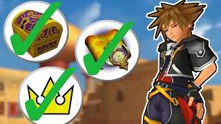 Item Hunt All 62 Items in Agrabah  Kingdom Hearts 2 Final Mix [upl. by Franklyn]