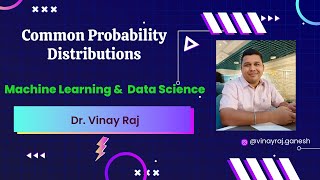 Common Probability Distributions for Machine Learning and Data Science  Discrete and Continuous [upl. by Eyatnod]