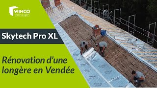 Rénovation à haute efficacité énergétique dune toiture en Vendée  Winco Technologies [upl. by Morty671]