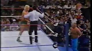 Ronnie Garvin vs Sandy Beach 19890923 [upl. by Aicire]