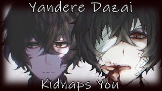 Seikyuu Rough Yandere Dazai Kidnaps You ANIME ASMR Bungou Stray Dogs [upl. by Dennard173]