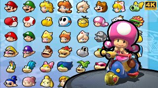 Mario Kart 8 Deluxe ⁴ᴷ  Toadette 150cc  Rock Cup [upl. by Erdnad]