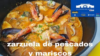 Zarzuela de pescado y marisco [upl. by Notlil]