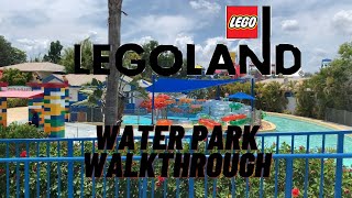 LEGOLAND RESORT FLORIDA WATER PARK WALKTHROUGH  ALL THE ATTRACTIONS AT LEGOLAND WATERPARK [upl. by Spiegelman]