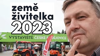 Země Živitelka 2023 🚜  České Budějovice  průchod Výstavištěm [upl. by Sauers497]