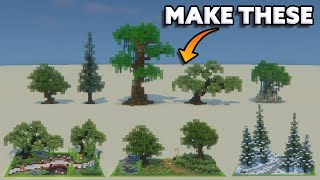 Make your own Custom Trees in Minecraft  Everything you need to know [upl. by Federico27]