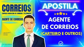 Apostila para Agente de Correios Carteiro e Outros do Concurso Público dos Correios 2024 [upl. by Fulks]