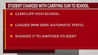 Needed it for protection Student allegedly brings gun to school [upl. by Sigismundo]