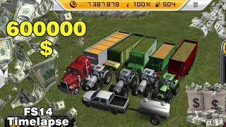 Fs14 Farming Simulator 14  Earn Money Timelapse 61 [upl. by Fernald]