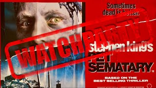 Pet Sematary 1989  Watchparty Commentary [upl. by Osner67]