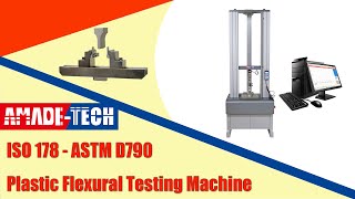 Flexural Strength Testing of Plastics  ISO 178 ASTM D790  Universal Testing Machine  AmadeTech [upl. by Lamaj632]