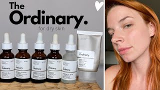 THE ORDINARY products that did amp didnt work for my DRY SKIN [upl. by Naltiak]