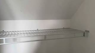 Closetmaid® Closet Shelf with Rod Review What You Need to Install Wire Shelf Save You Time [upl. by Nwhas]