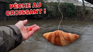 JE PÊCHE AVEC UN CROISSANT  POISSON ÉTRANGE [upl. by Sirenay]