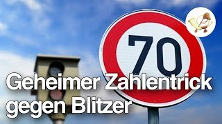 Geheimer Zahlentrick überlistet jeden Blitzer Postillon24 [upl. by Trin932]