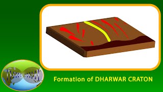 Formation of DHARWAR CRATON  Explained [upl. by Tuesday610]