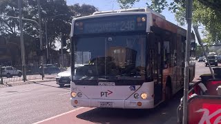 KINETIC North Fitzroy 911 SCANIA L94UB  Custom Coaches CB60 CMax On Route 246 To Elsternwick [upl. by Barbette]