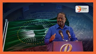 Raila Odinga afafanua mipango yake ya AUC jijini Addis Ababa [upl. by Allertse]