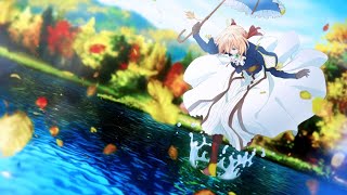 Violet Evergarden Episode 7 Lake Scene in 60FPS 2K Eng Subs [upl. by Mani121]