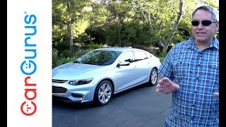 2017 Chevrolet Malibu  CarGurus Test Drive Review [upl. by Korry]