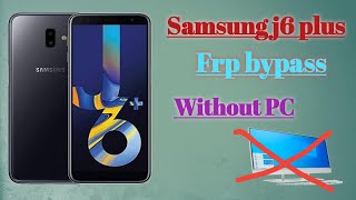 Samsung j6 plus frp bypass without pc  samsung g610f frp bypass [upl. by Johathan]