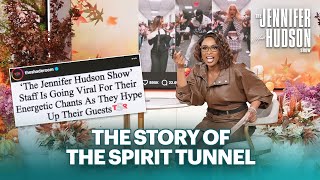 How ‘The Jennifer Hudson Show’ Spirit Tunnel Became a Fan Favorite [upl. by Joette833]