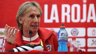 NÓMINA SELECCIÓN CHILENA  CONFERENCIA RICARDO GARECA [upl. by Eldorado]