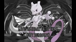 Kanto Legendary Battle Theme DPPt Soundfont Fixed [upl. by Dasa]