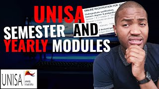 How to choose modules at UNISA Semester modules amp Yearly Modules  Choose Pre amp Corequisites [upl. by Aneehsar]