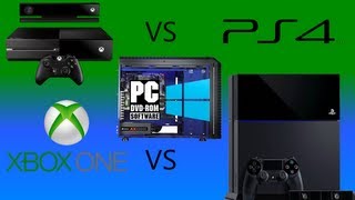 PC VS XBOX ONE VS PS4 [upl. by Alenairam]