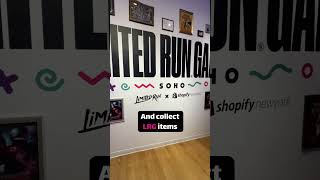 My Experience  Limited Run Games x Shopify in SoHo NYC 🎮 📺 🗽 [upl. by Phillips411]