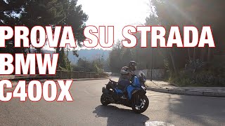 REVIEW BMW C400X  Prova su strade urbane ed extraurbane [upl. by Haden]