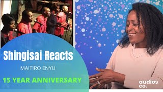 Shingisai Reacts  Maitiro Enyu Concert [upl. by Abbate]