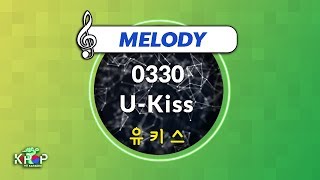 KPOP MR 노래방 0330  유키스 With Melody Verㆍ0330  UKiss [upl. by Mame734]