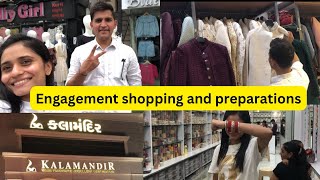 My engagement shopping 🛍️ and preparations  Gold shopping Engagement outfit jewellery shopping [upl. by Hcirdla765]