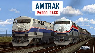 Train Simulator  Amtrak P40dc Pack  trainsimulator [upl. by Gareth]