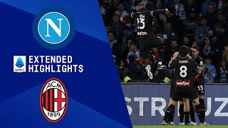 Napoli vs AC Milan Extended Highlights  Serie A  CBS Sports Golazo [upl. by Belvia]